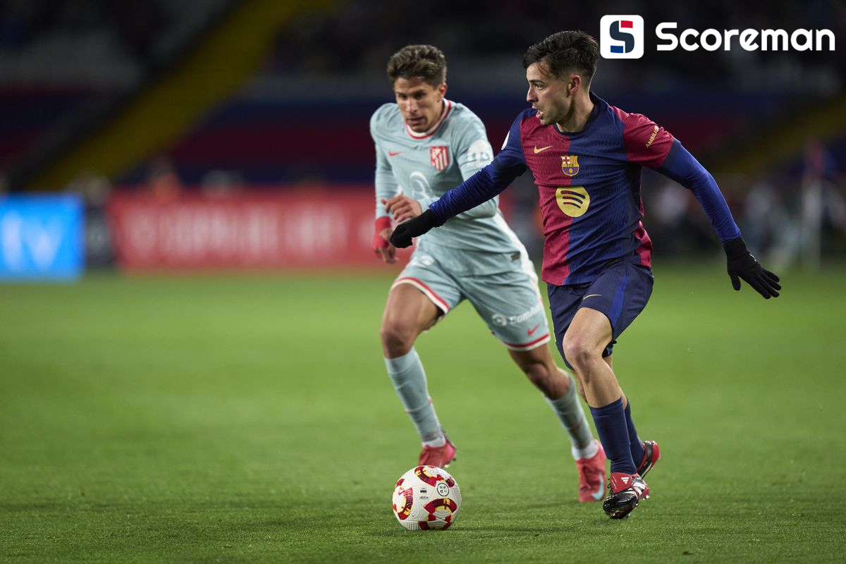 0-2→4-2→4-4! 바르셀로나, 아틀레티코와 코파 델 레이 4강 1차전 무승부